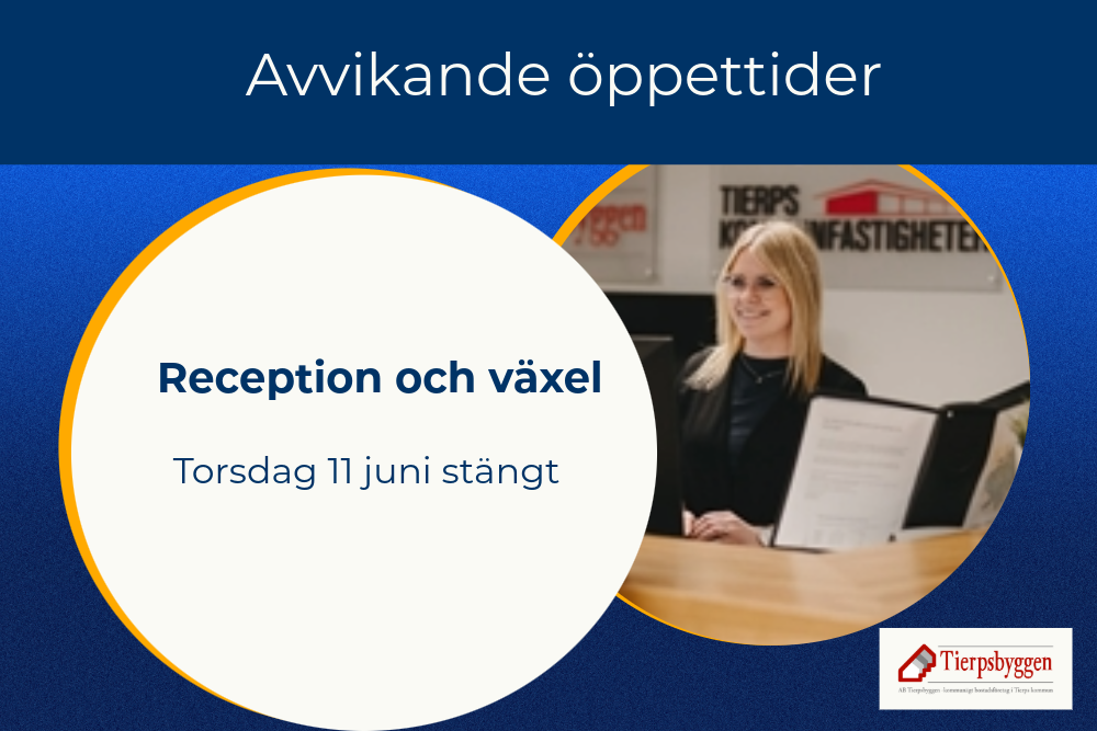 avvikande öppettider